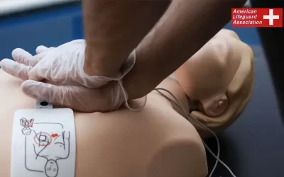 Lifeguard recertification training with First Aid and CPR/AED